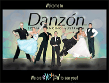 Tablet Screenshot of danzon.com.au